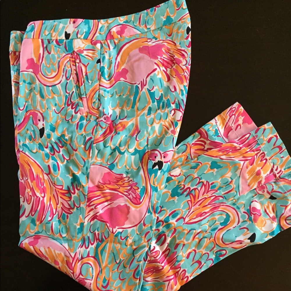 Lilly Pulitzer Capri Pants Sz 2